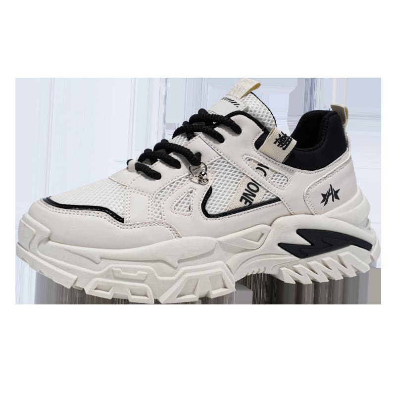 2173 dad shoes beige black