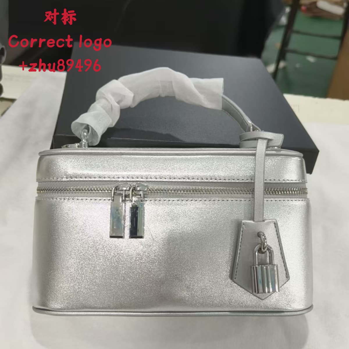 Silver with gift box