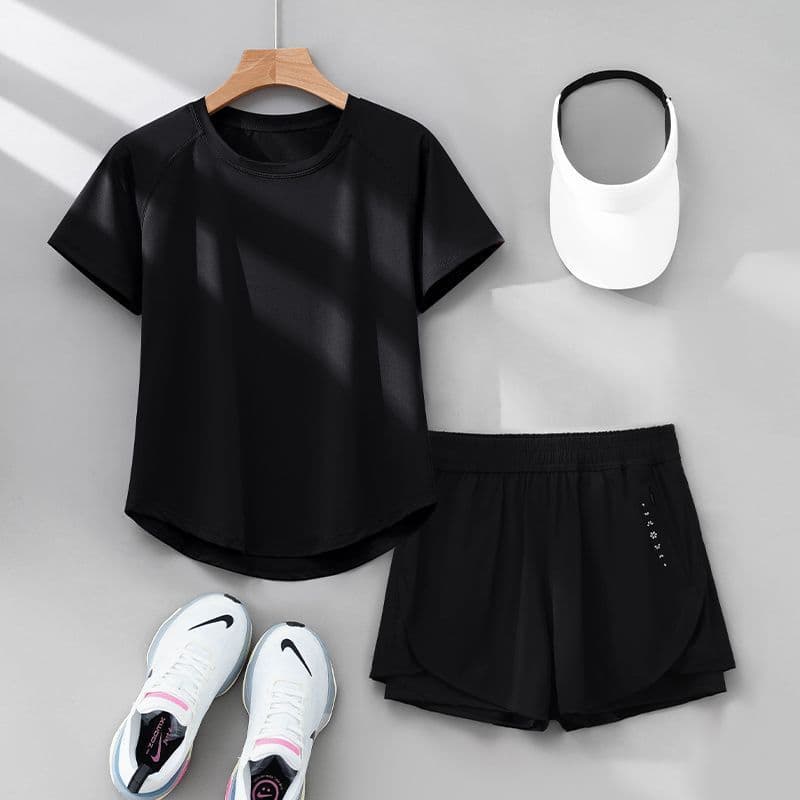 C07 black + dk476 black [quick-drying and breathable] two-pack