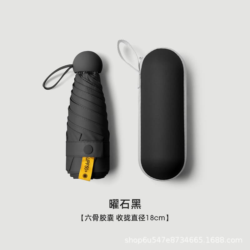 Black -6 bone full shading-with capsule shell