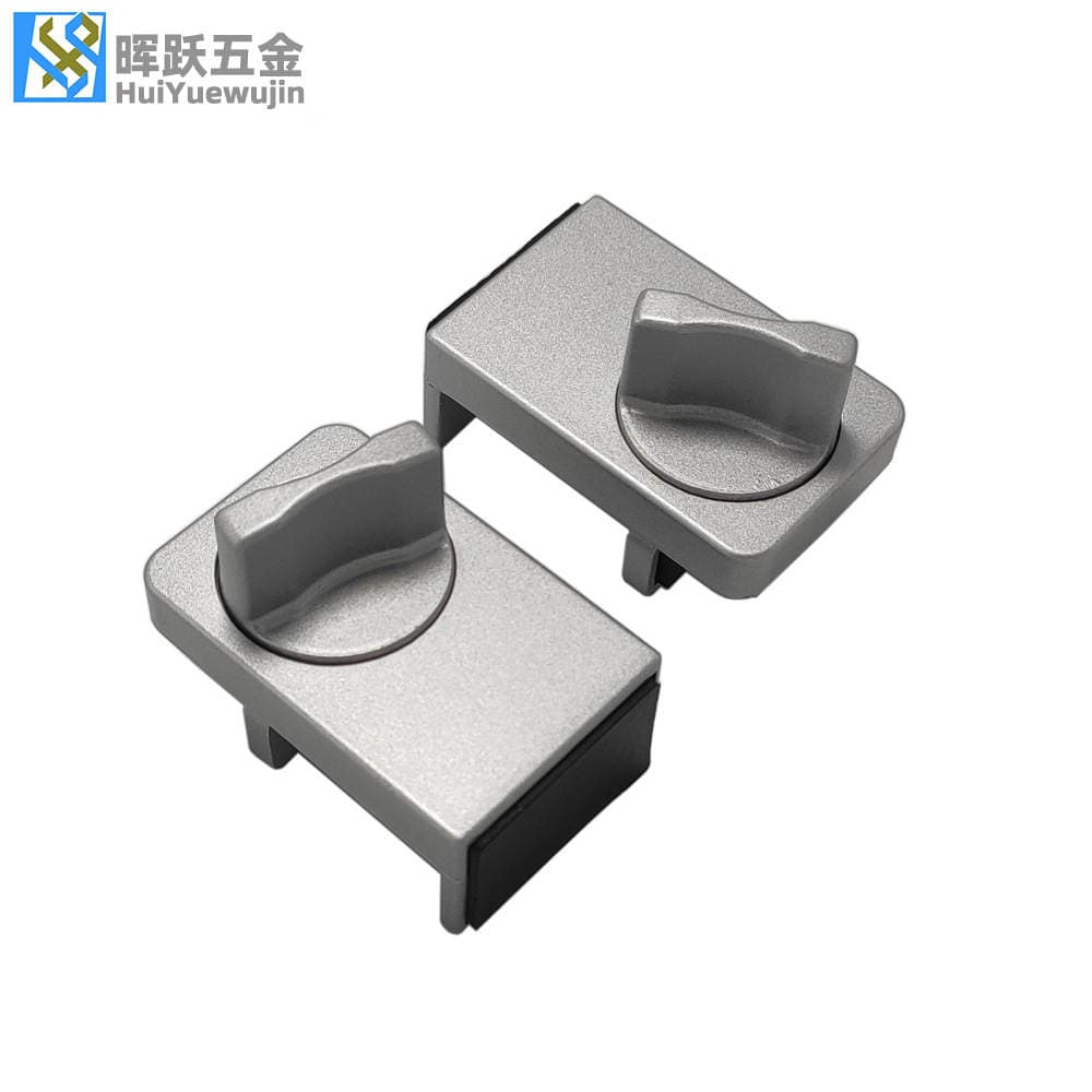 Window Lock Aluminum Alloy Screen Window Door and Window Lock Sliding Door and Window Kids Protection Safety Lock Artifact Anti-Theft Limiter 1