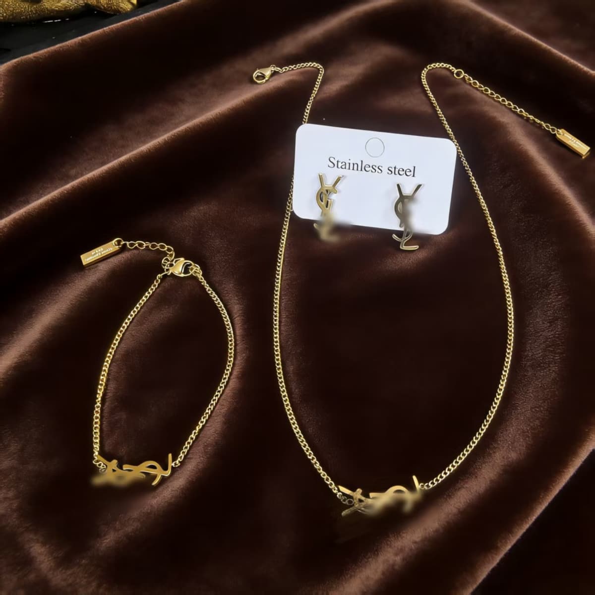 Yangshulin three-piece set [gold]