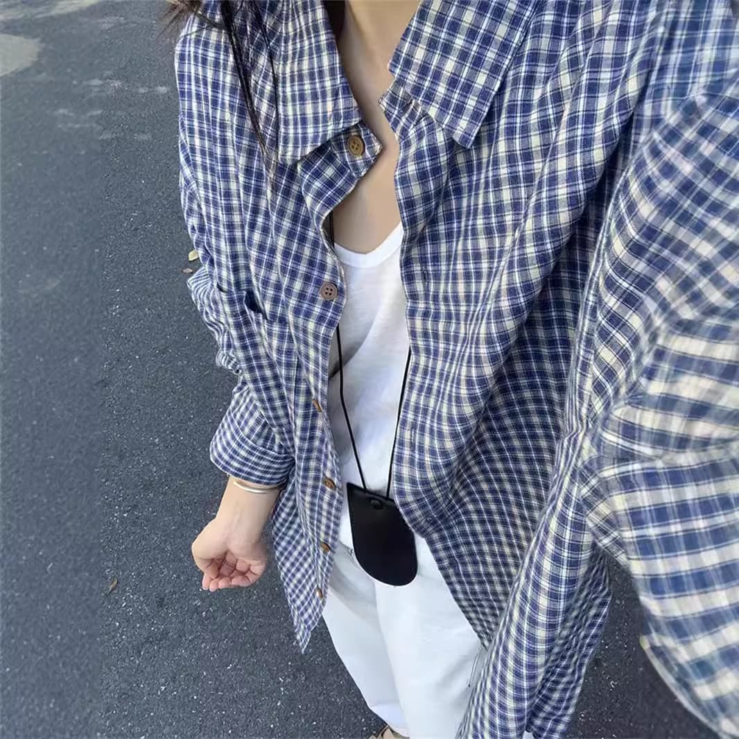 Blue plaid