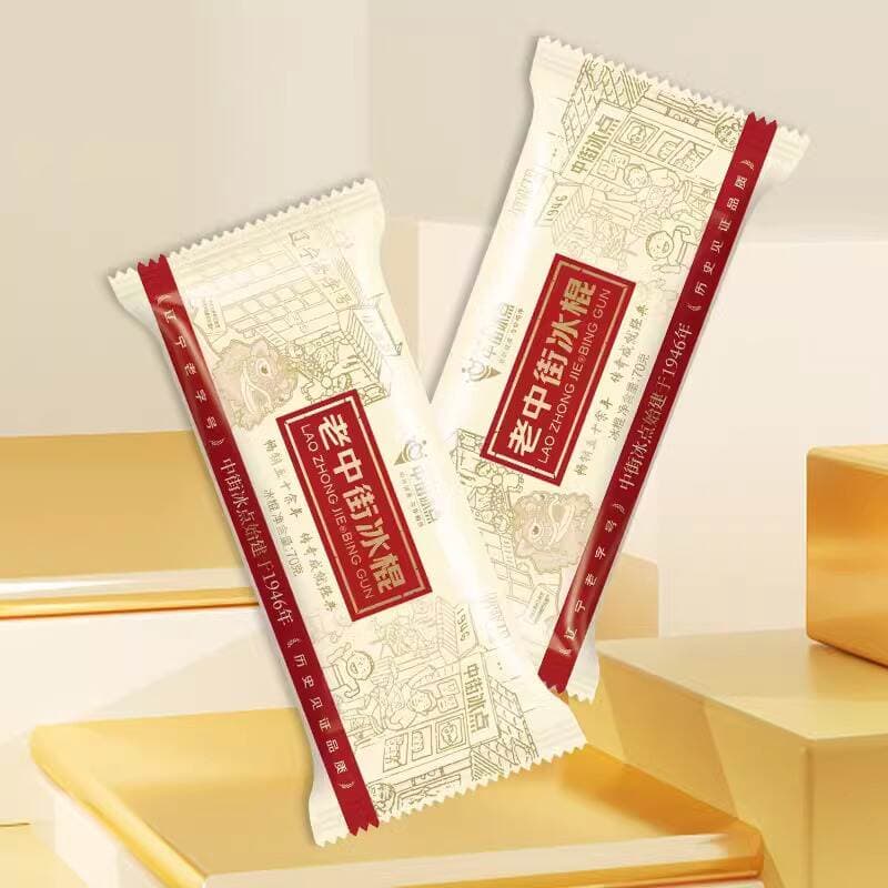 Zhongjie Old Popsicle dondurması, 70 q * 50 ədəd 4