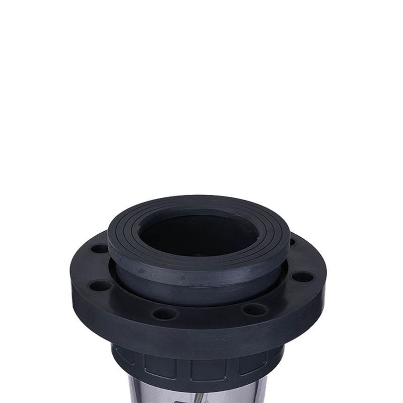 Plastic Pipe Flow Meter with Live Water Return, Union Type, Socket Type, Threaded Interface, Rotor Float Meter for Large Flow 2
