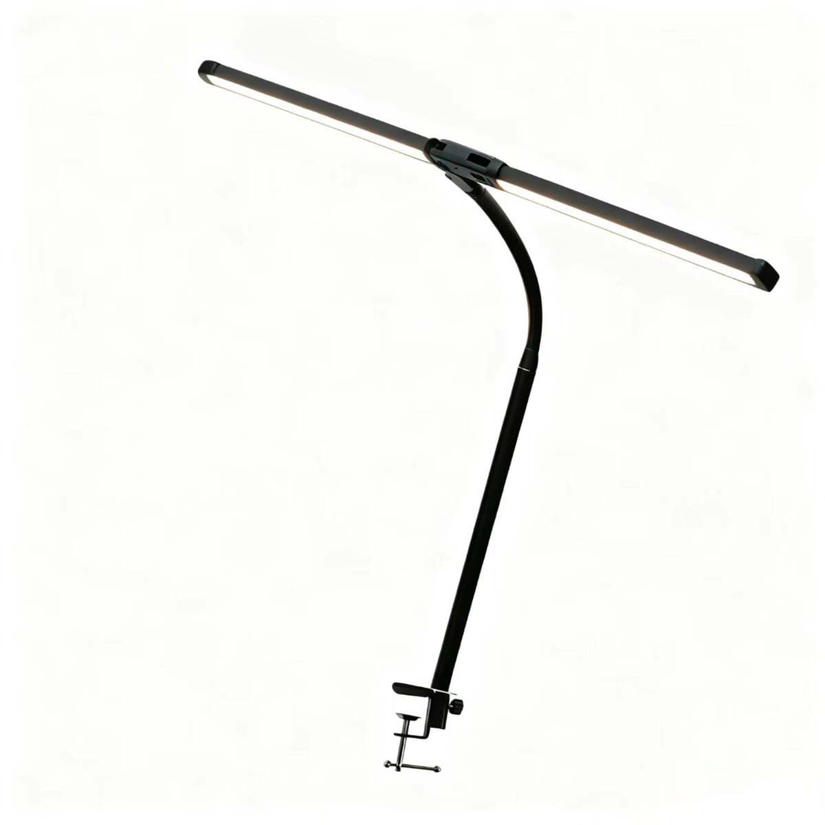 Learning Eye-Protection Desk Lamp Led Full-Spectrum Aluminum Alloy Dual-Head Bedside Reading Lamp Clip-On Study Lamp Custom-Made Desk Lamp 5