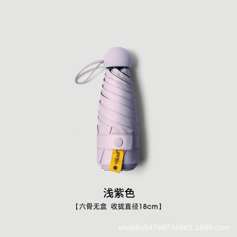 light purple -6 bone full shading-single umbrella