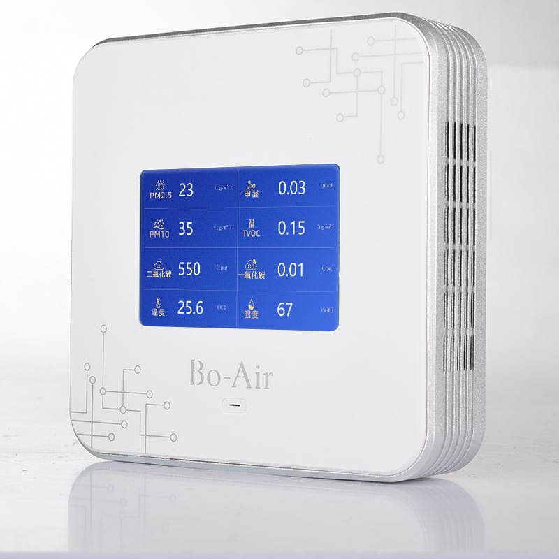 Indoor air quality detector school classroom carbon dioxide formaldehyde comes with display environment monitoring system 4