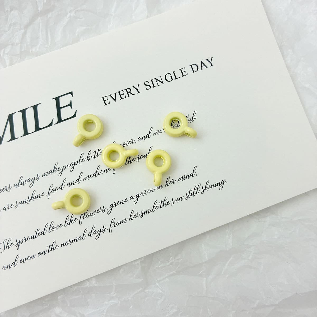 Inner diameter 2.5mm [light yellow]