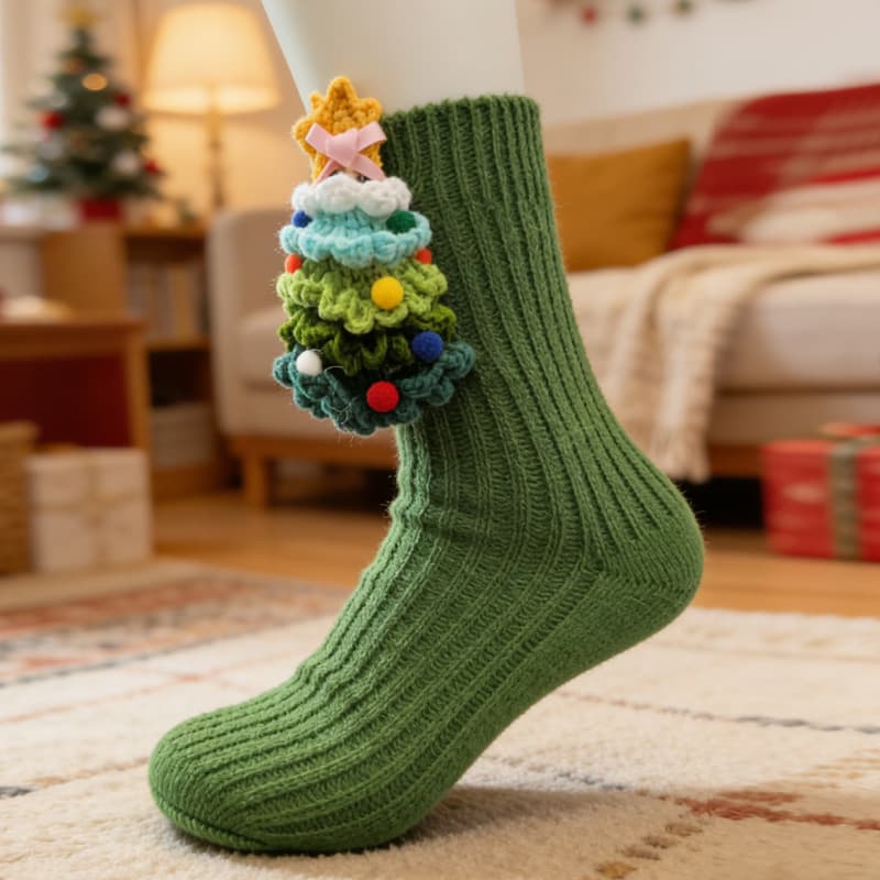 (the doll does not glue) christmas tree