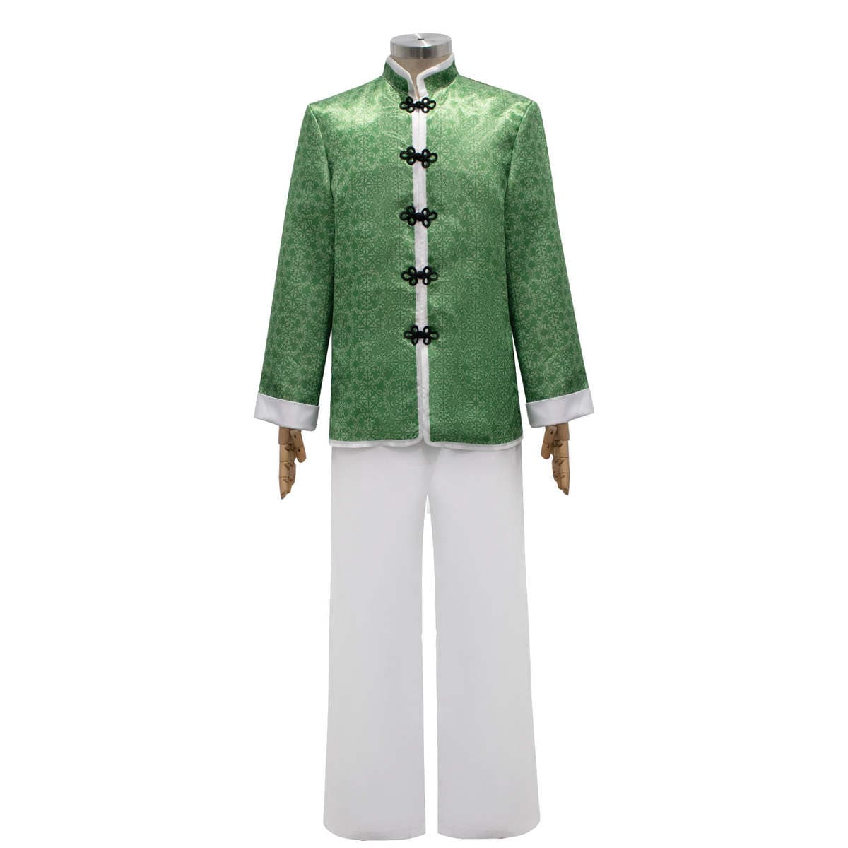 Blue Prison Cos Chinese Kung Fu 2 Jieshi Green Kung Fu Suit Cosplay Anime Halloween 5
