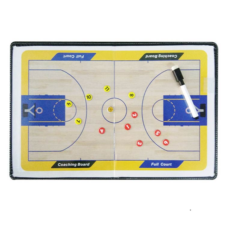 Hakim və məşqçi üçün maqnitli qatlanan taktiki lövhə (basketbol, futbol). 5