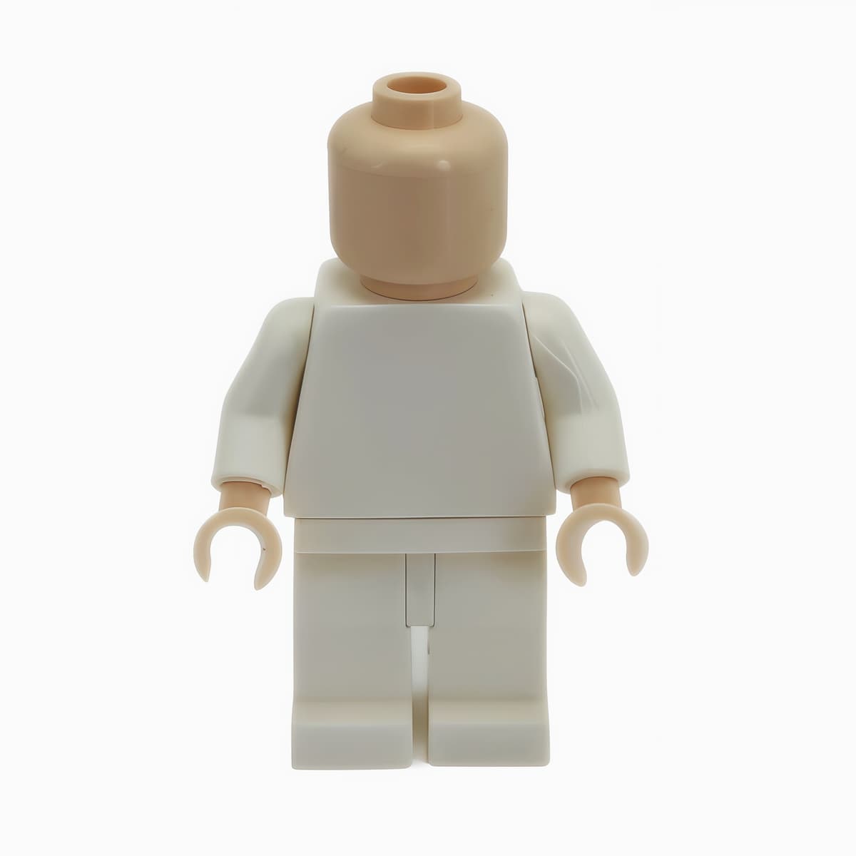 White body minifigure