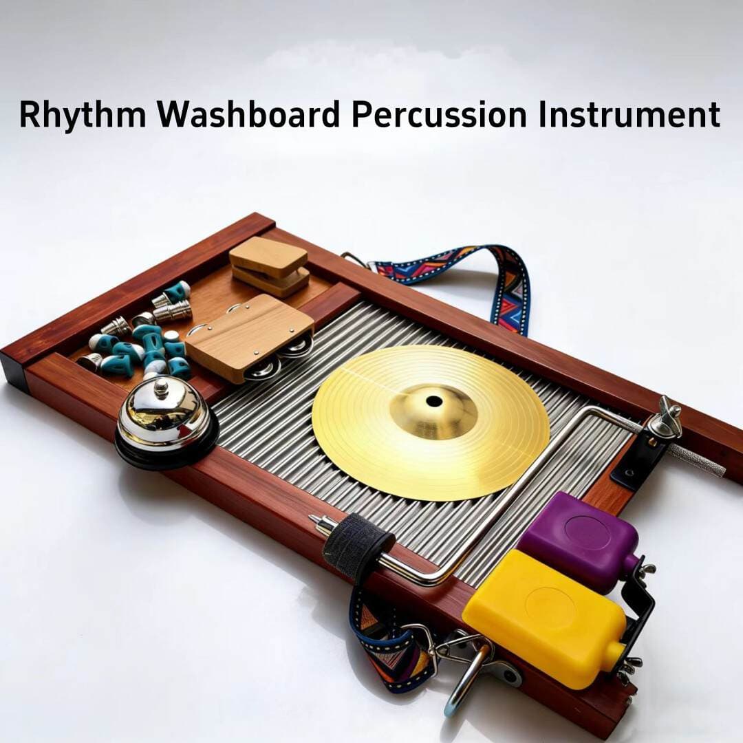 Ethnic Musical Instruments, Niche Washboard Percussion Instruments, Washboard Rhythm Instruments 3
