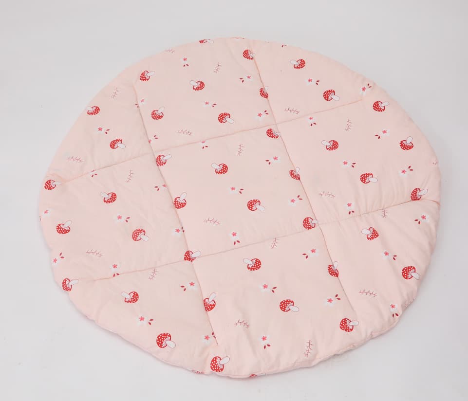 Matching round pink cotton pad (pad only, tent not included)