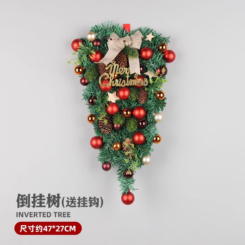 Christmas pine cone wall hanging [free hook]