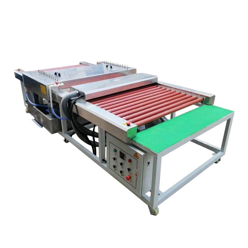 Small Glass Cleaning Machine 1.2m Stainless Steel Variable Frequency Speed-Adjustable Sliding Door Cleaning Machine with Automatic Drying Function 5