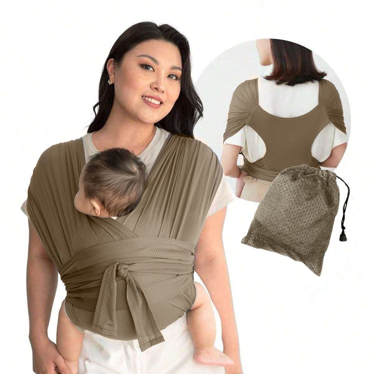 Brown color-mesh style