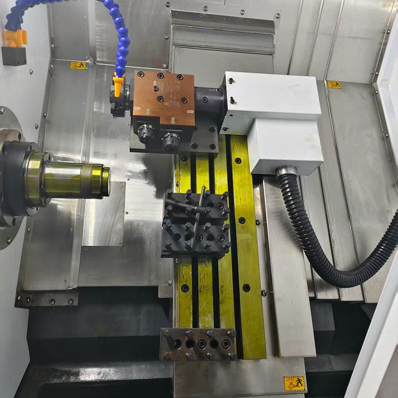Factory Direct Supply Cnc Machine Tool Ck46 Turning and Milling Composite Multi-Function High-Precision Cnc Lathe Digital Display Machine Tool 2