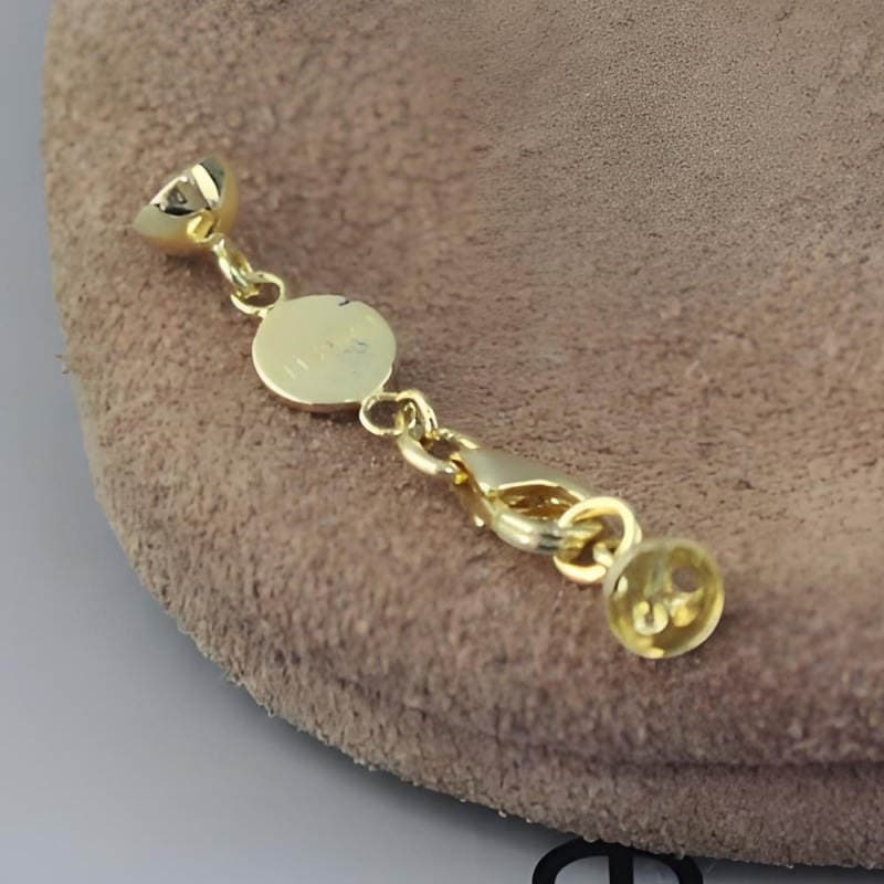 925 Sterling Silver Gold-Plated Bracelet Buckle Bracelet Accessories Connecting Buckle Bracelet Connecting Buckle DIY Bracelet Accessories Sterling Silver Buckle 2