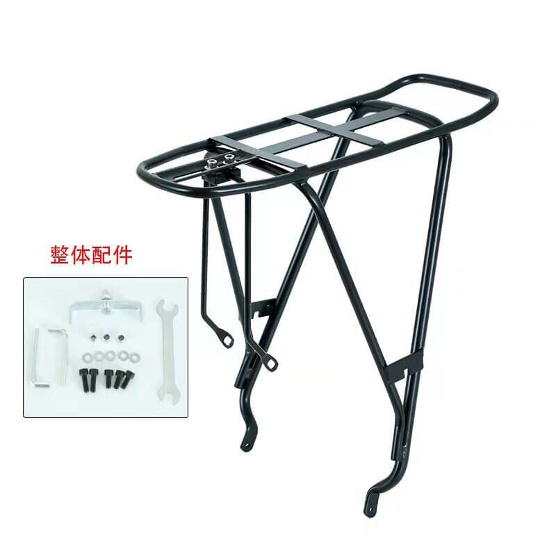 26-Type Mountain Bike Disc Brake Special Reinforced Rear Rack Bicycle Heavy-Duty Rear Carrier for Carrying Passengers 3
