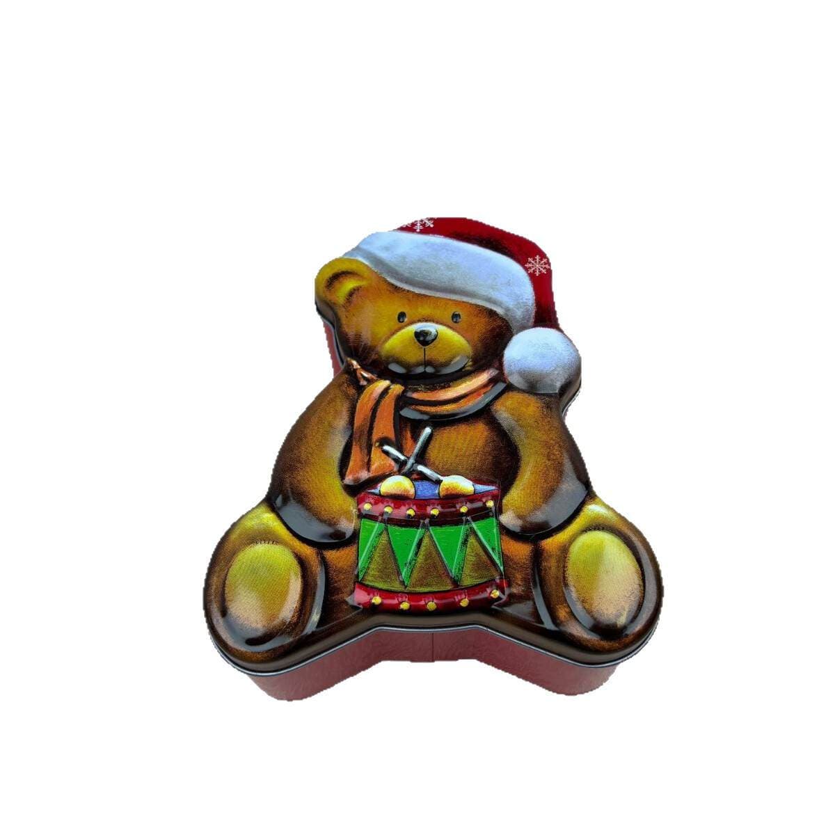In-Stock Christmas Cookie Tin Box Packaging, Snowflake Crisp Empty Tin, Candy Box, Round Cartoon Gift Box 5