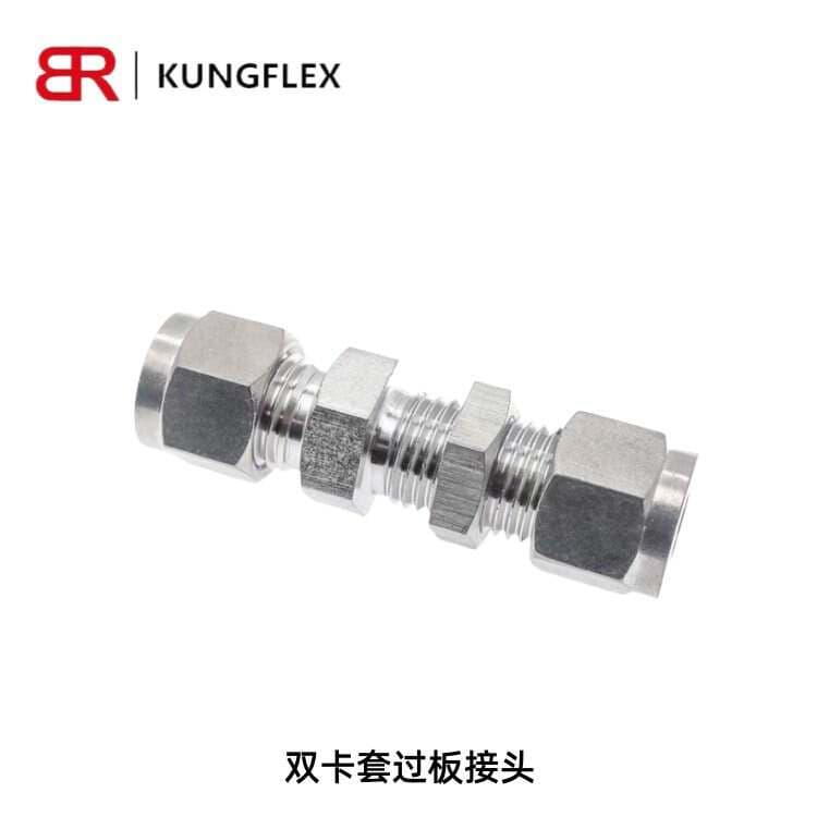 Beirun Swagelok Ss-10M0-61 paslanmayan polad standart ikiqat ferrule keçid birləşdiricisi 5