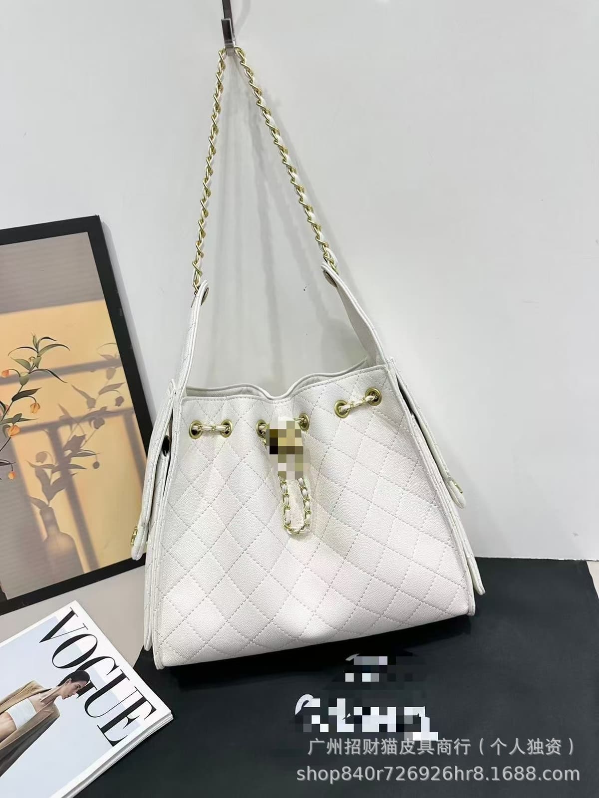 3707-1 caviar white 28cm
