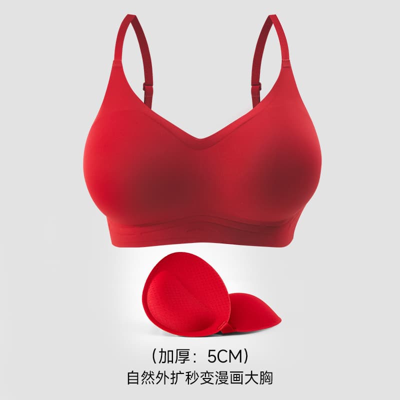 Back button lucky red (2cm+5cm)