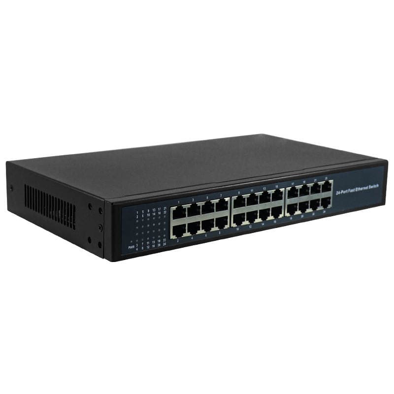 BZ2411 24 Portlu 100 Mbit/s Şəbəkə Switch (Monitorinq və Ötürmə üçün) 2
