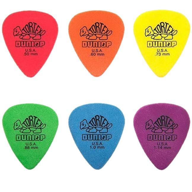 Dunlop Laylin Turtle Pick, Acoustic Guitar Shrapnel, Electric Guitar Quick-Play Jazz Pick, Large Triangle Pick 5