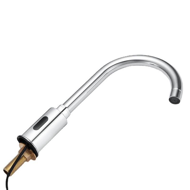 All-Copper Home Kitchen Fully Automatic Sensor Faucet Fully Automatic Two-In-One Infrared Single Hot and Cold Faucet Manufacturer 5