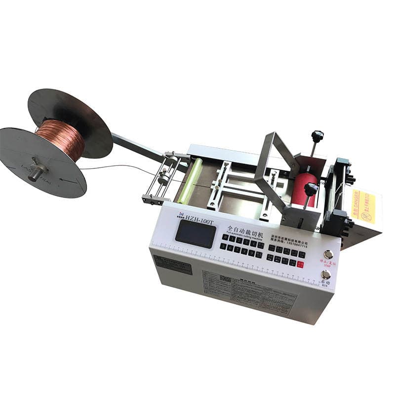 Automatic wire rope cutting machine enameled wire copper wire cable wire cutting machine wire steel strip microcomputer cutting machine 5
