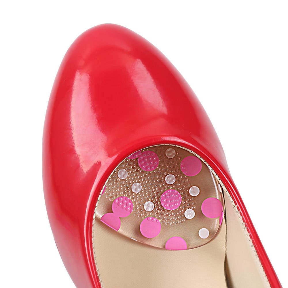 Dot Half Size Pad Women's High-top Insoles Anti-pain Crystal Sticky High Heel Non-slip Shoes Half Size Insoles Pointed Toe Front Pad 2
