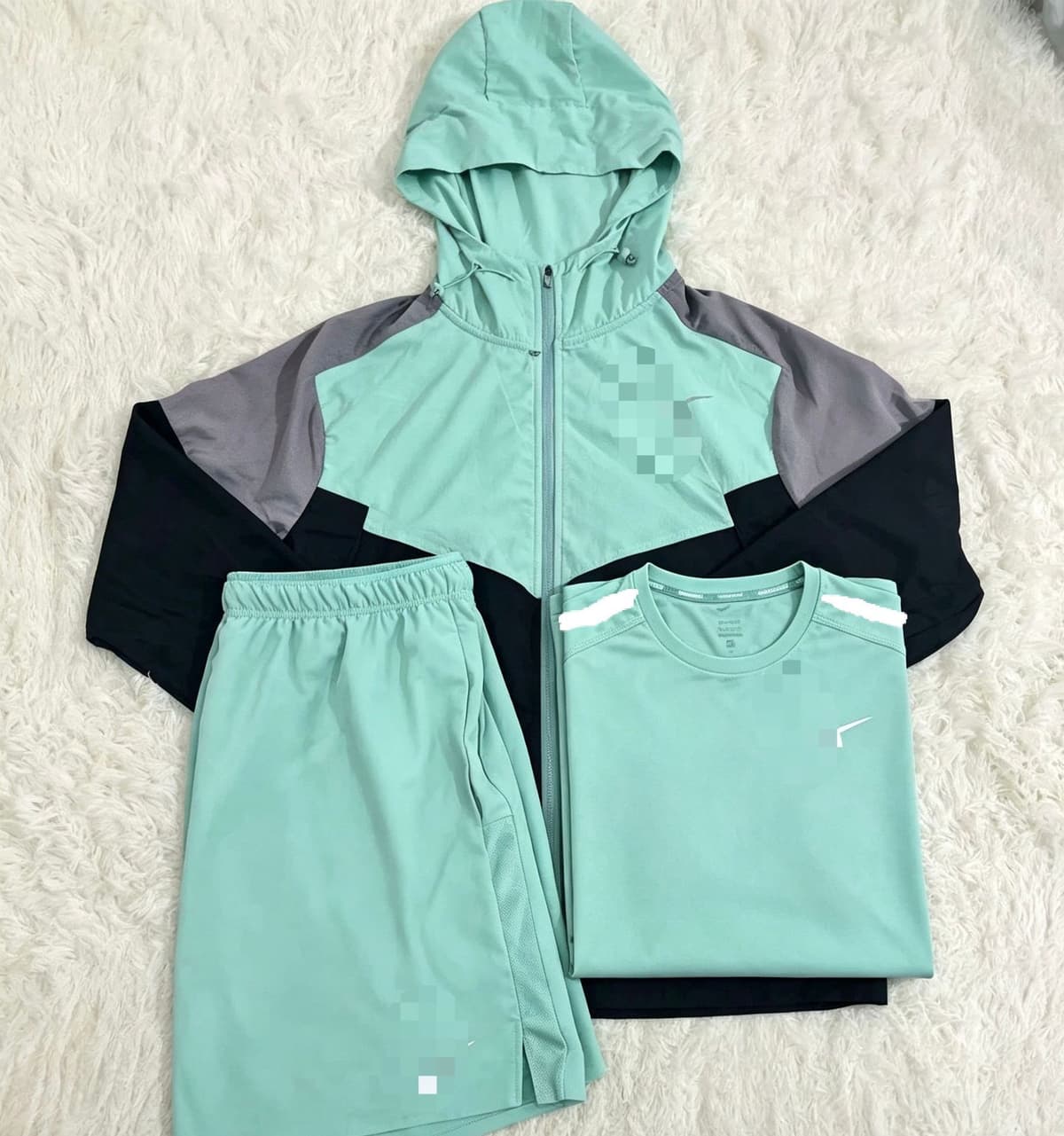Three piece set turquoise