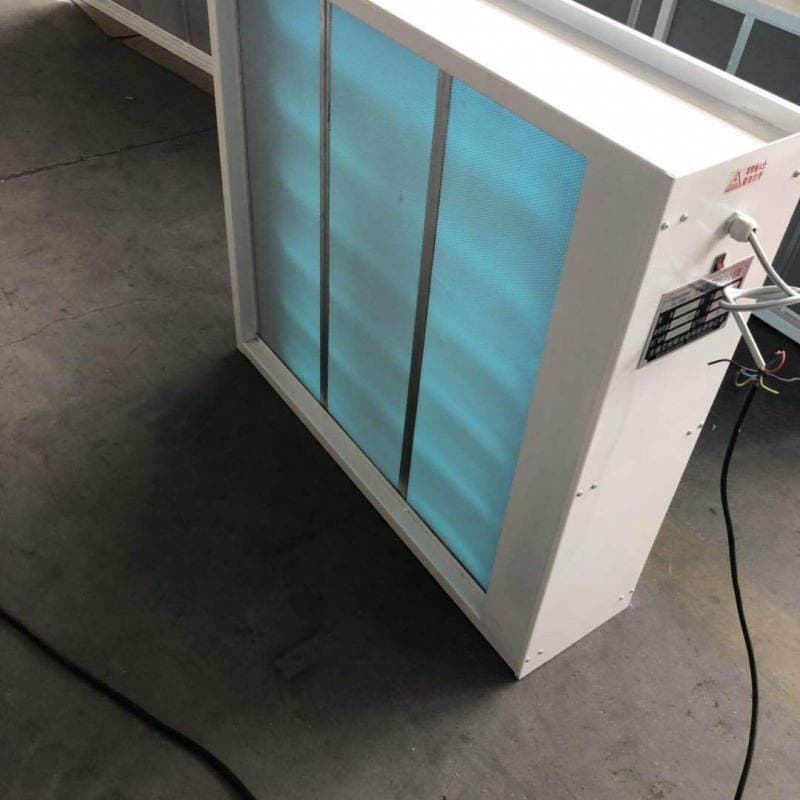 Air Purification Device with Full-Section Photocatalytic Ionization Sterilization and Purification, Return Air Vent Type Electronic Dust Removal Air Purifier 3