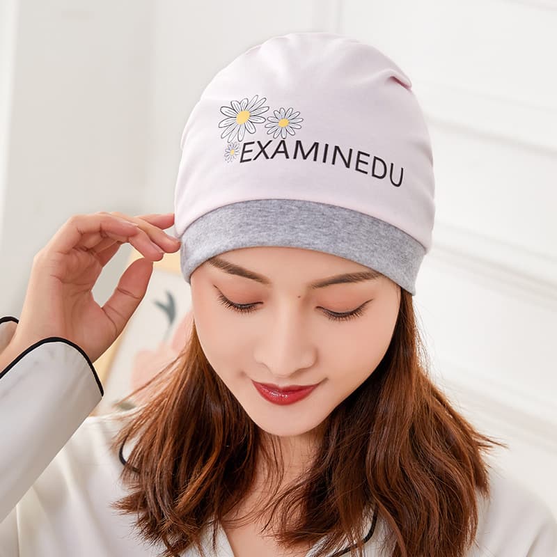 Pink Daisy Single Layer Cap