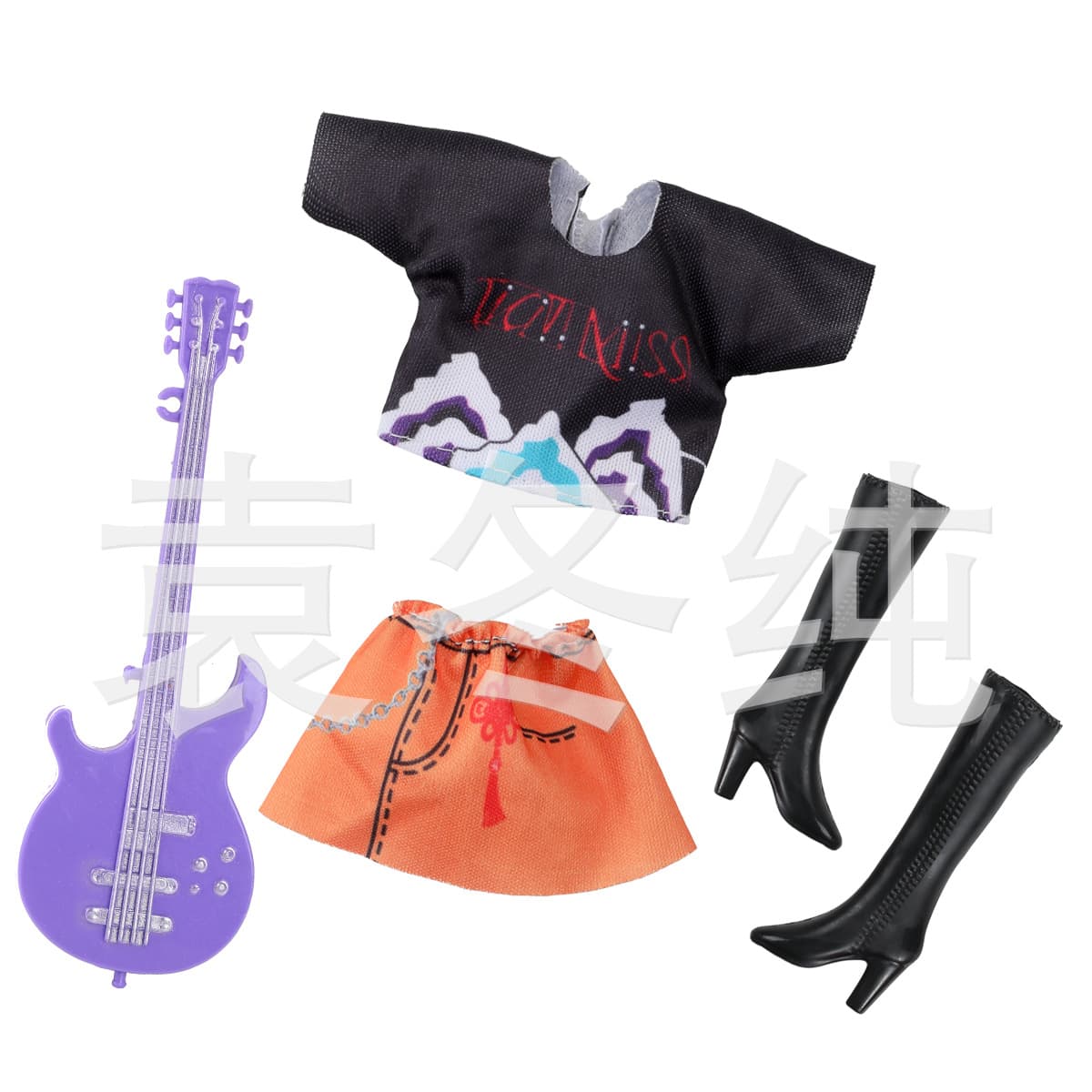 Clothes + accessories (guitar style) 1.0-red