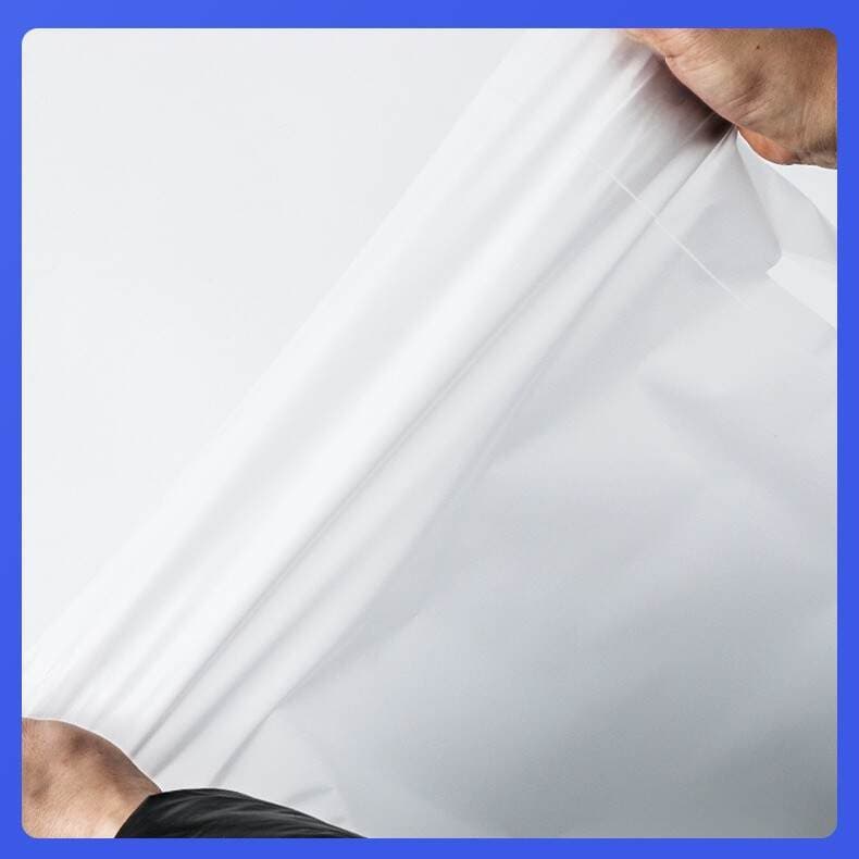 Cpe Frosted Transparent Tote Courier Bag, New Material, Thickened Clothing Packing Bag, Logistics Packaging Bag Wholesale 4