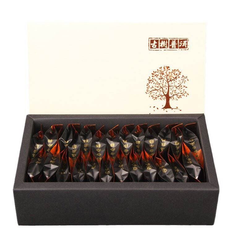Yunnan Pu'er (bişmiş, yaşlı, qədim ağacdan, 25 paket/qutu) 5