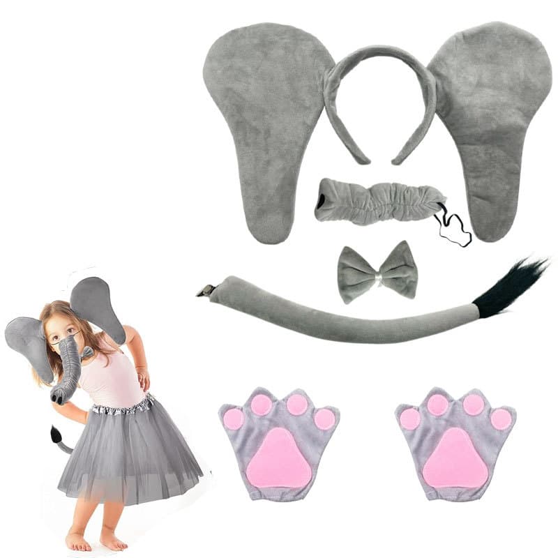 5-piece set of gloves