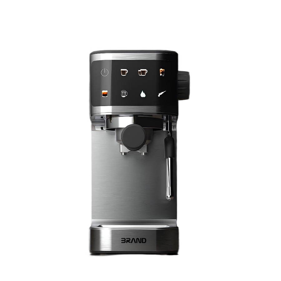 Klassik İtalyan espresso qəhvə maşını, sensor ekranlı, ev və ofis üçün 1