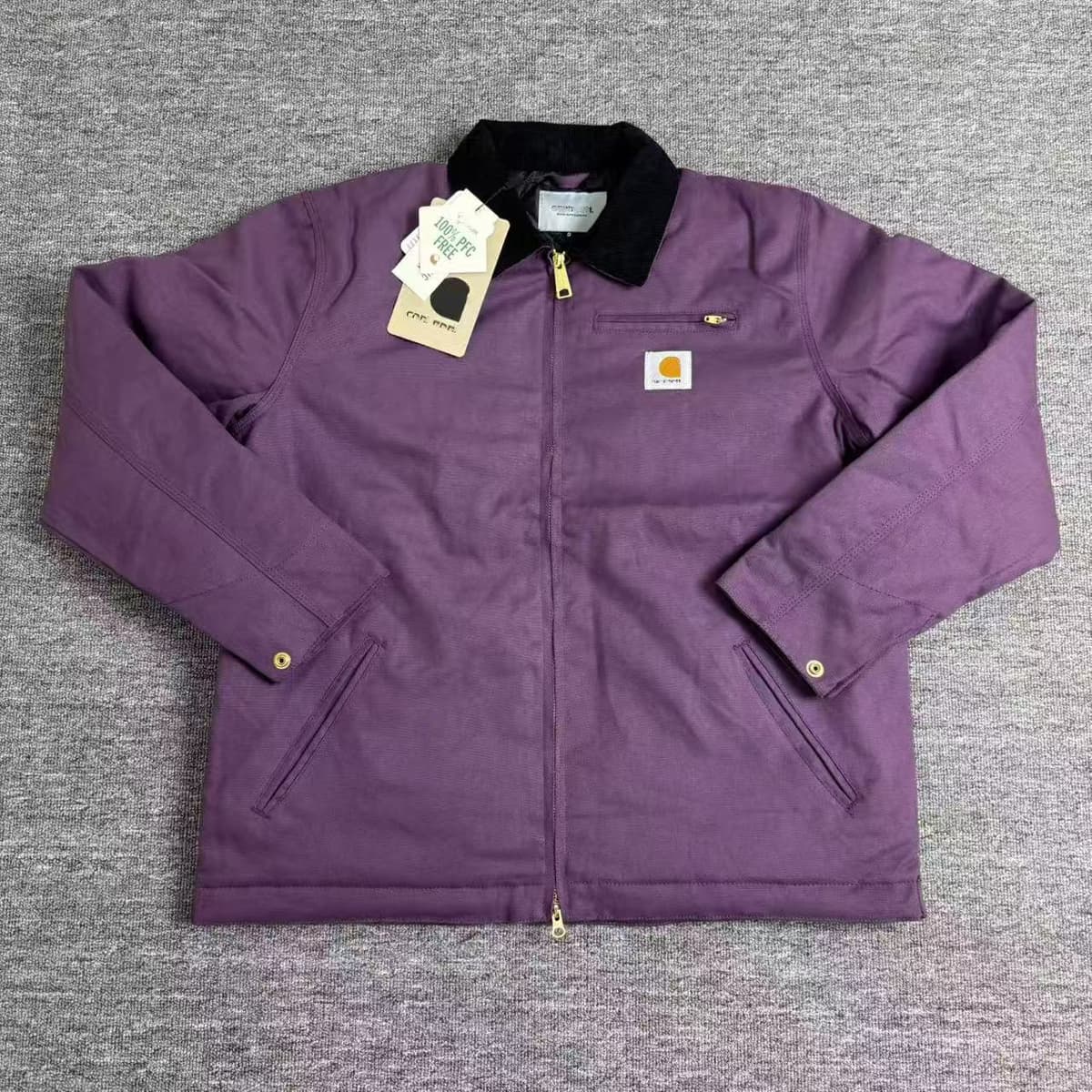 Purple [669 cotton-padded, extra thick]