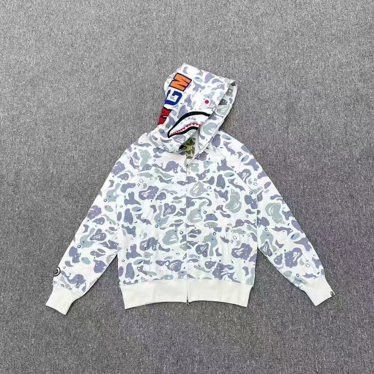 6110 star blank white single cap