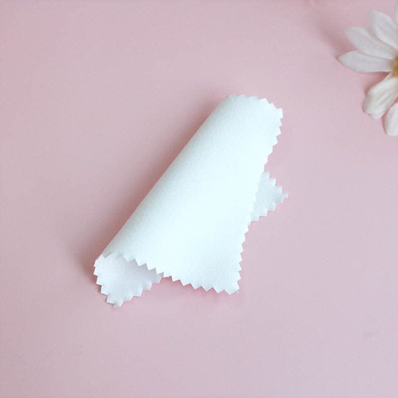 12.5*17.5 deerskin velvet silver polishing cloth flute maintenance deerskin velvet flute cleaning cloth 2