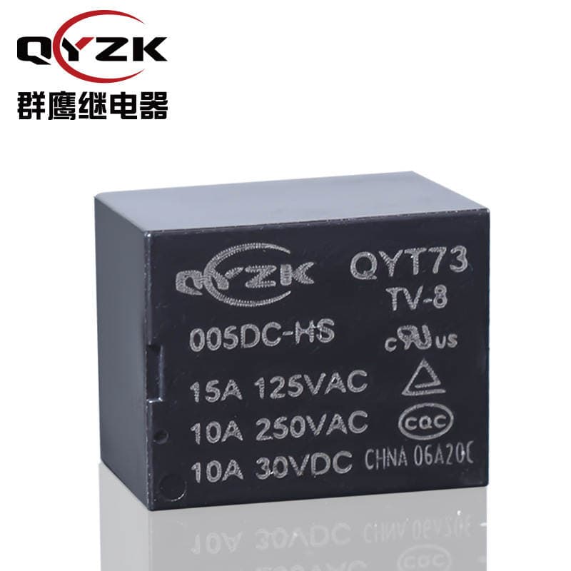 Manufacturer Wholesale T73 Power Relay 5V/12V/24V/48V Four-Pin Normally Open Small T73 Home Appliance Relay 5