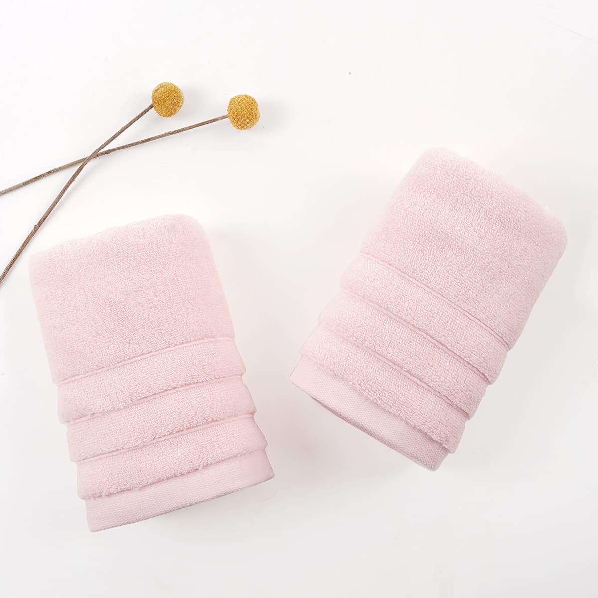 Light time towel [pink]