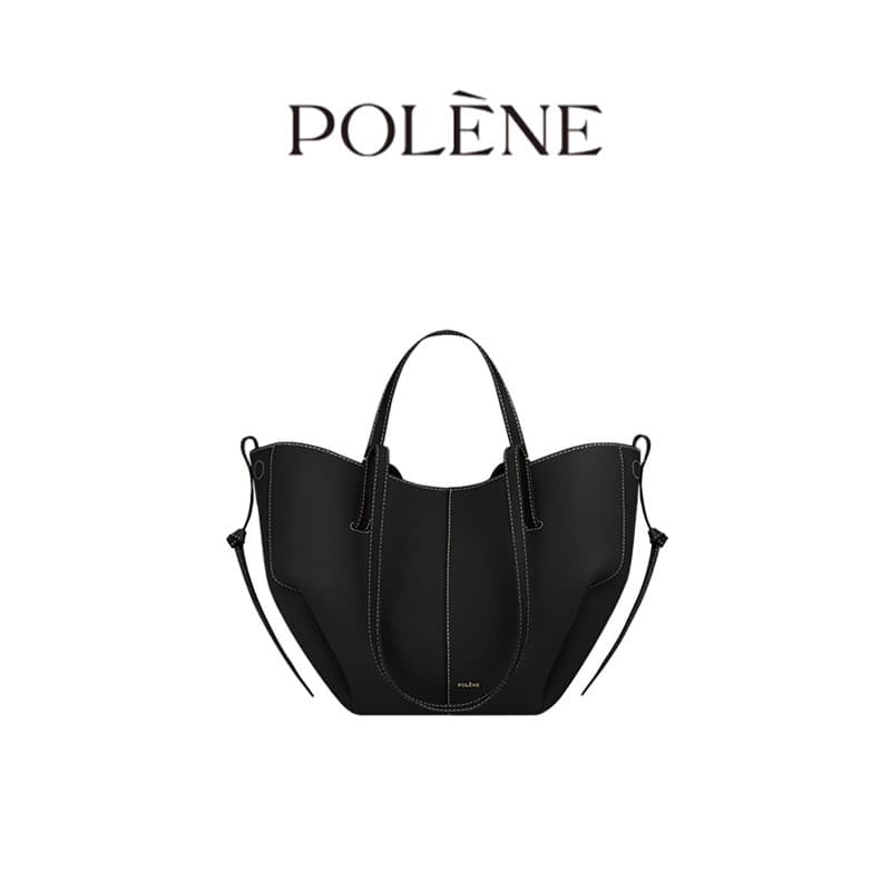 Black with white lines, small size