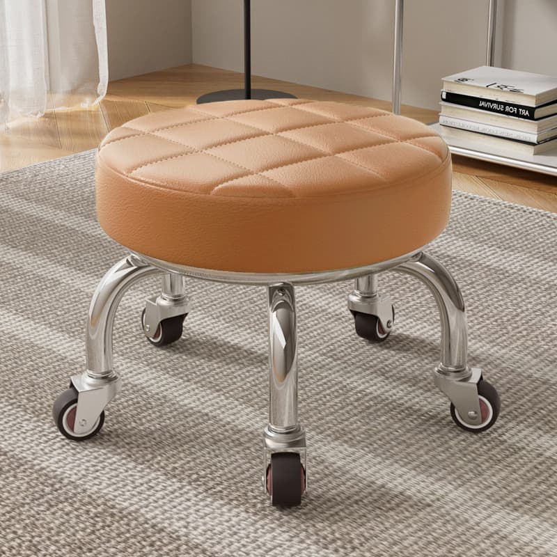 Light coffee soft bag--rubber wheel [height 21cm]