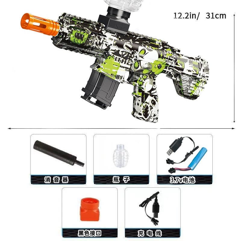 416-graffiti green-3.7v-electric burst